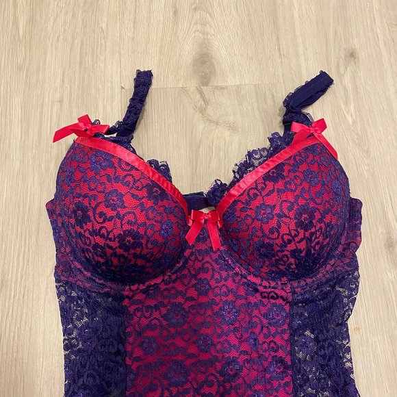 Victoria’s Secret sexy little thing lace slip nightie Size 34D - Picture 2 of 6